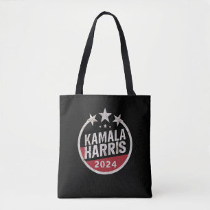 Tote Bag Kamala Harris 2024 Pour Président Élection Rétro