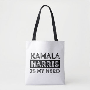 Tote Bag Kamala Harris est mon héros - Président 2024