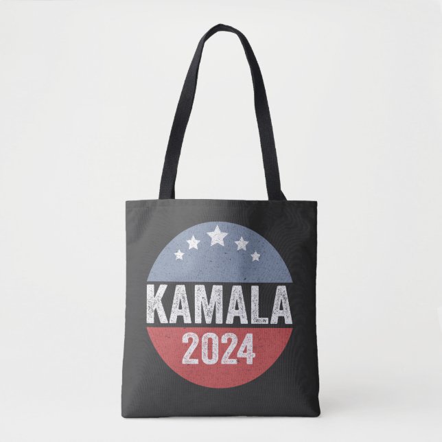 Tote Bag Kamala Harris Président Démocrate Cadeau Électoral (Devant)