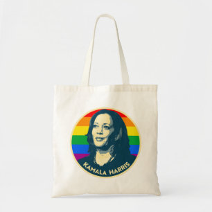 TOTE BAG KAMALA HARRIS PRIDE BADGE