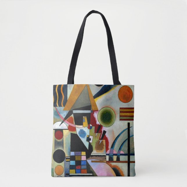 Tote Bag Kandinsky - Balançoire, peinture populaire (Devant)