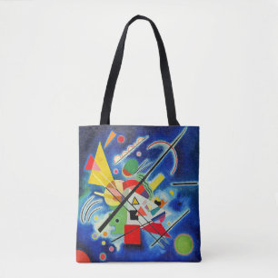 Tote Bag Kandinsky - Peinture Bleue