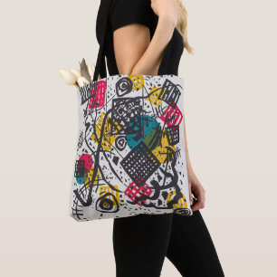 Tote Bag Kandinsky Small Worlds V Classic Abstrait