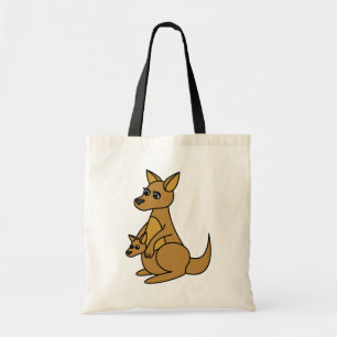 Tote Bag Kangourou et Joey mignons