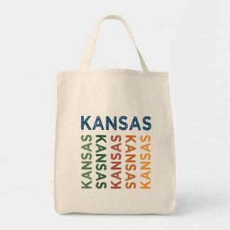 Tote Bag Kansas joli couleur