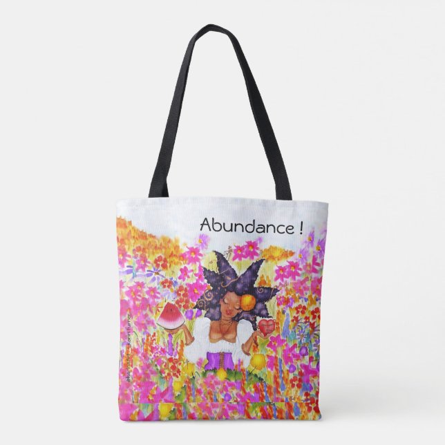 Tote Bag karinsArt - Abondance ! (Dos)