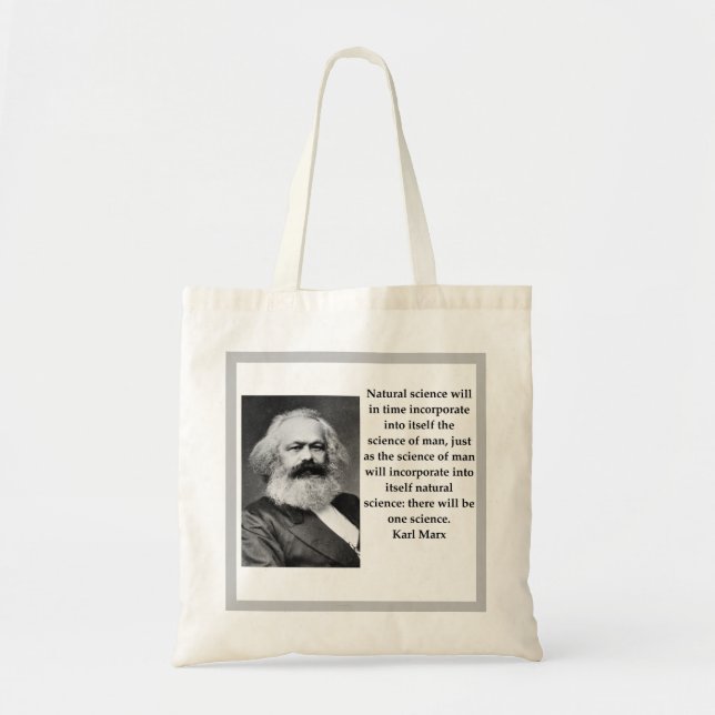 Tote Bag Karl Marx (Devant)
