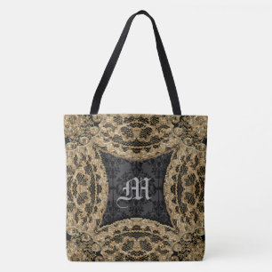 Tote Bag Kashmid Ebony Joli Monogramme personnalisé
