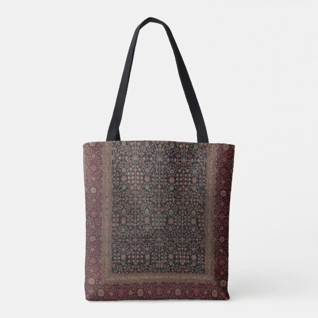 Tote Bag Kashmiri Millefleur Carpet Fourre-tout (Dos)