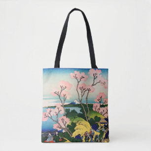 Tote Bag Katsushika Hokusai - Gotenyama, Tokaido, Shinagawa