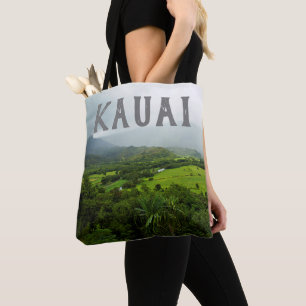 Tote Bag Kauai, Hawaï Landscape Scene