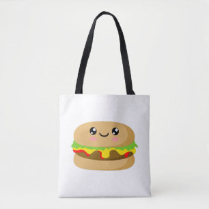 Tote Bag Kawaii Burger
