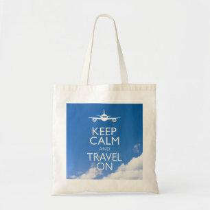 TOTE BAG KEEP CALM ET TRAVEL