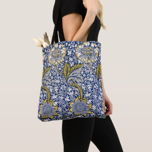 Tote Bag Kennet par William Morris, Art textile vintage
