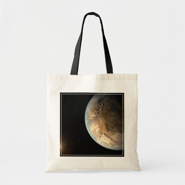 Tote Bag Kepler-186f Orbitant Une Étoile Éloignée. (Devant)