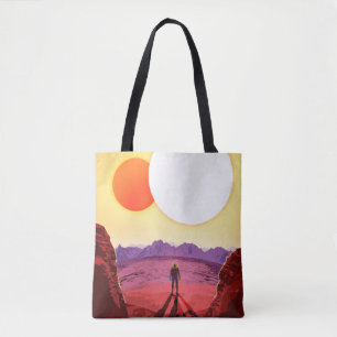 Tote Bag Kepler Space Voyage Destination Planète Aventure