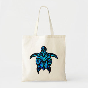 Tote Bag Ketmie tribale de tortue