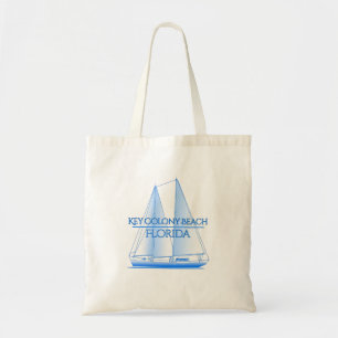 Tote Bag Key Colony Beach Côté Nautique Voilier