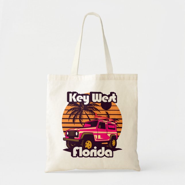 Tote Bag Key West Florida (Devant)