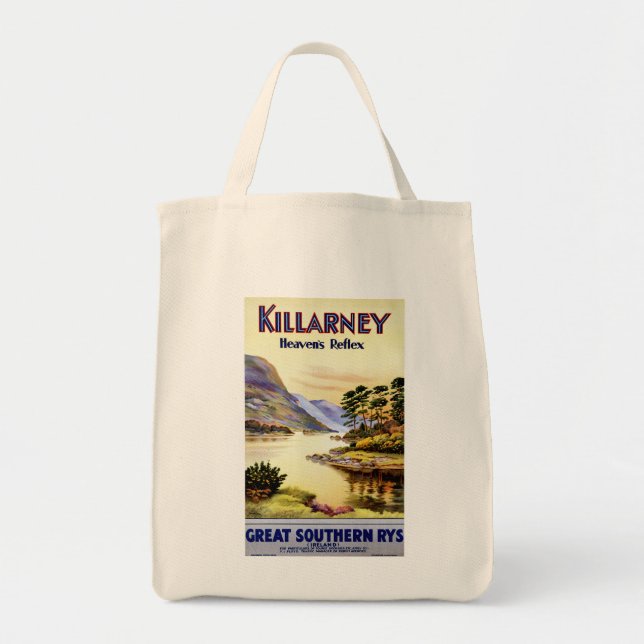 Tote Bag Killarney ~ Le réflexe du ciel (Devant)