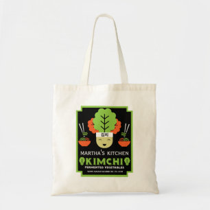Tote Bag Kimchi Cuisine Maison Nourriture Fabriquée