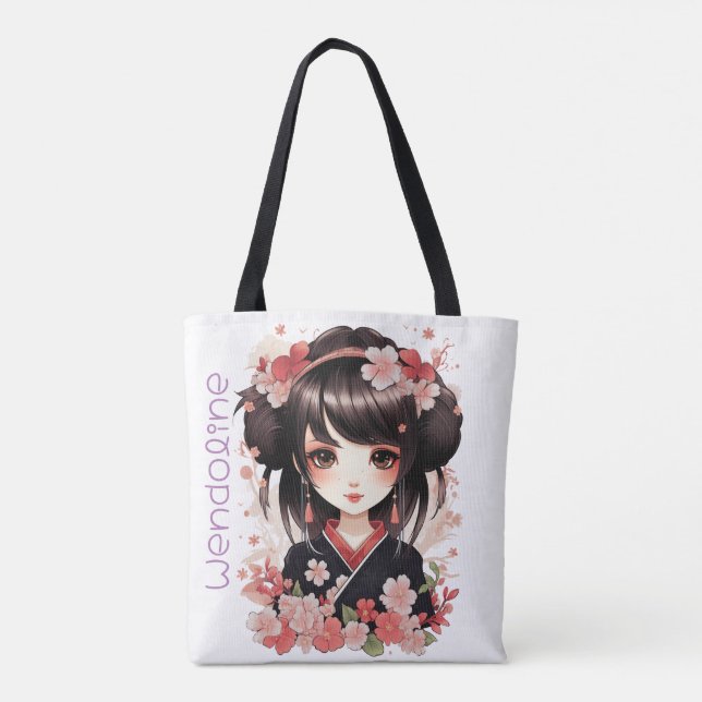 Tote Bag Kimono Girl (Dos)