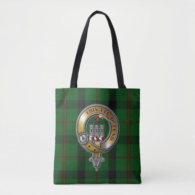 Tote Bag Kincaid Tartan & Badge (Devant)
