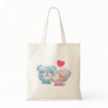 Kissing Bears mignon et Kawaii