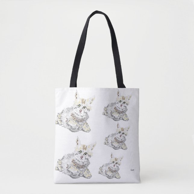 Tote Bag Kittens Tasche (Vorderseite)