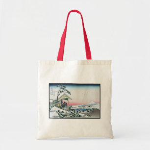 Tote Bag Koishikawa Tea House View Mt Fuji par Hokusai Tot