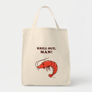 Tote Bag Krill Out Man