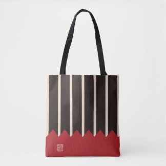 Tote Bag Kurosyaji-Susohirasya-Yamagatamonyou-Jinbaori
