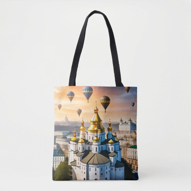 Tote Bag Kyiv Ukraine Site du patrimoine mondial Fourre-tou (Devant)