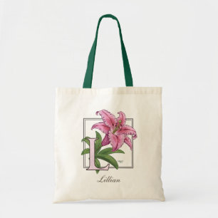 Tote Bag L pour le monogramme de fleur de lis