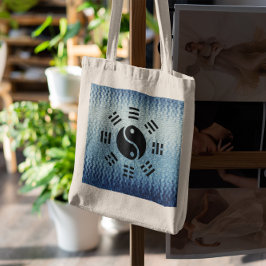 Tote Bag La balance : Ba Gua, huit trigrammes yin yang TCM