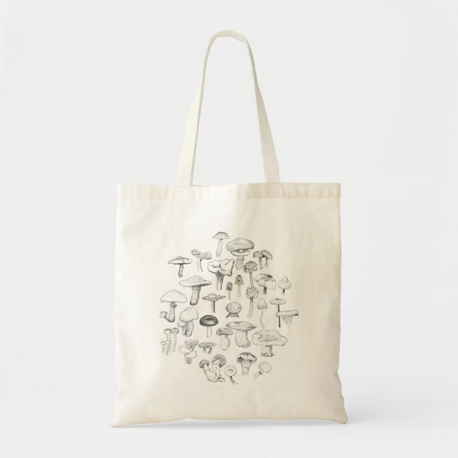 Tote Bag La bande de champignon (Devant)