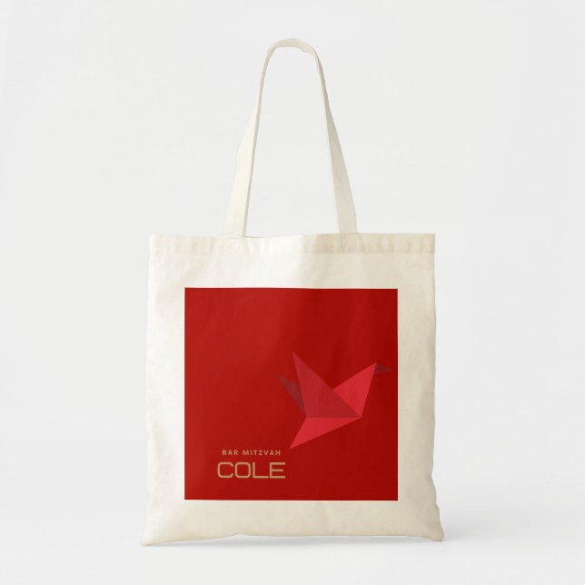 Tote Bag La barre Mitzvah de Cole (Devant)