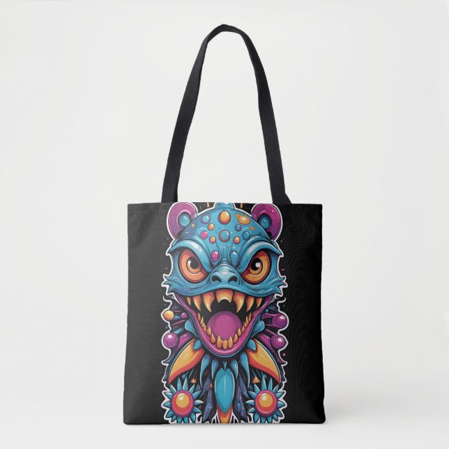 Tote Bag La Bête Se Réjouira Sans Avertissement - Ken Gage (Devant)
