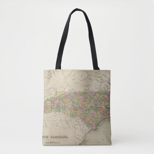 Tote Bag La Caroline du Nord 5 (Devant)