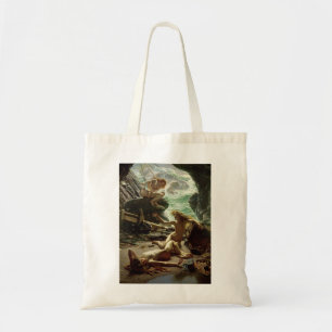 Tote Bag La caverne de la tempête Nymphs, 1903 (huile sur