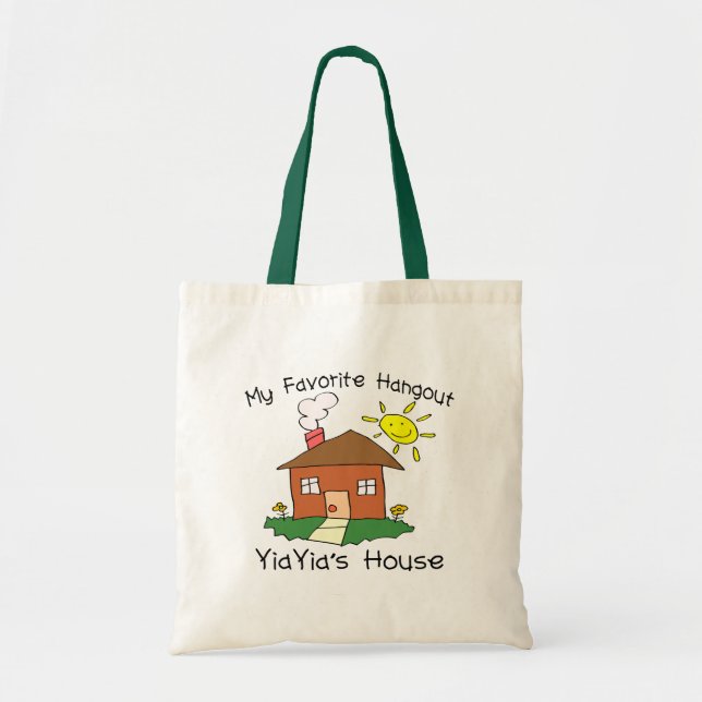 Tote Bag La Chambre de YiaYia préféré de repaire (Devant)