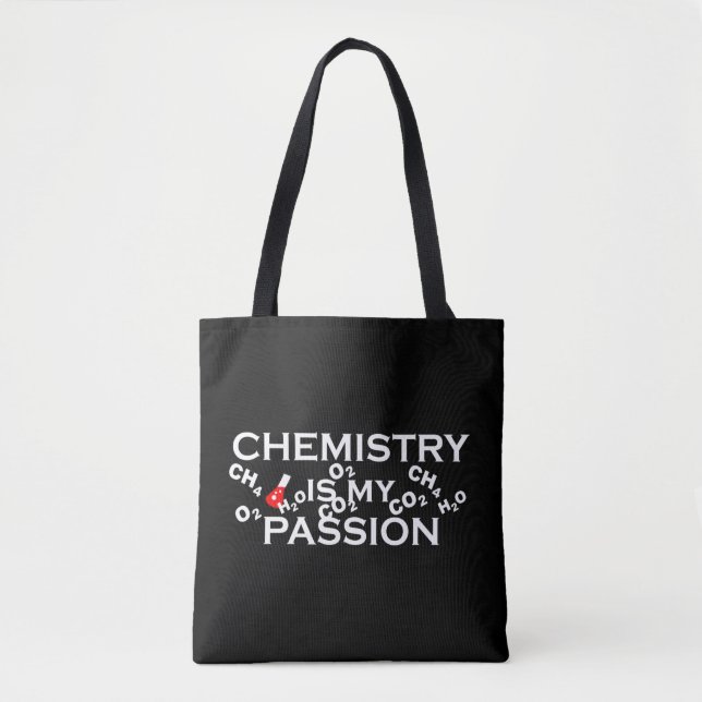 Tote Bag la chimie est ma passion (Devant)