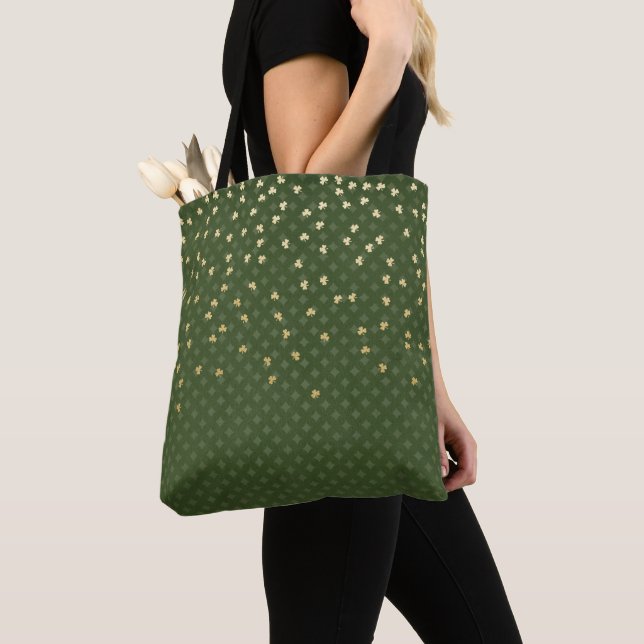 Tote Bag La chute des Shamrocks d'or (De près)
