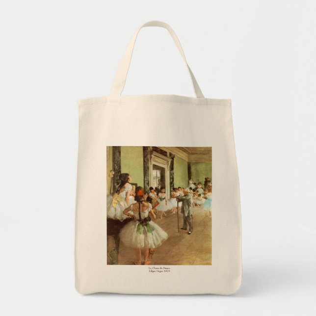 Tote Bag La Classe de Danse par Edgar Degas (Devant)