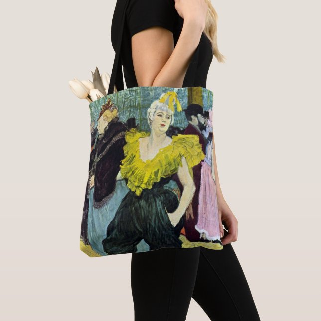Tote Bag La Clownesse (clown) Cha-U-Kao par Toulouse Lautre (De près)