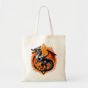 Tote Bag La colère du dragon : Les éveils du Samurai / Art