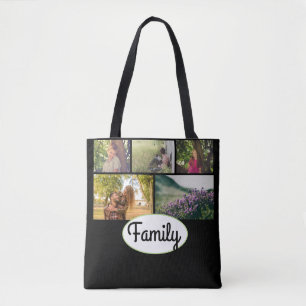 Tote Bag La coutume élégante ajoutent votre propre collag