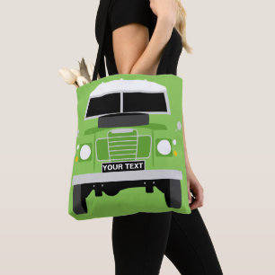 TOTE BAG LA COUTUME PERSONNALISENT LA SÉRIE VERTE 3 DE LAND