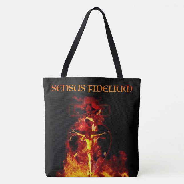 Tote Bag La Crucifixion Religieuse De SConsensus Fidelium (Devant)
