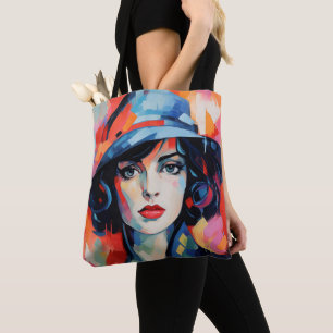 Tote Bag La dame dans le fauvisme Casquette